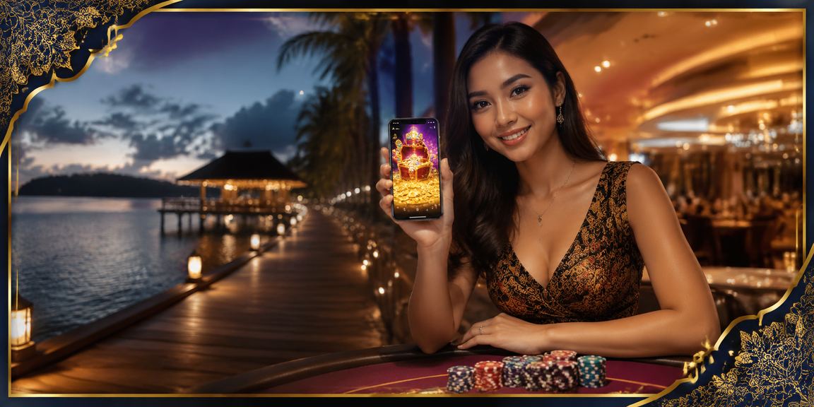 Pendaftaran bonus di Sabah dengan latar batik tempatan